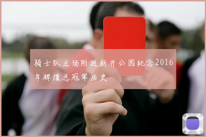 骑士队主场附近新开公园纪念2016年辉煌总冠军历史
